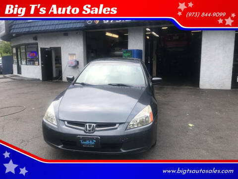 2003 Honda Accord for sale at Big T's Auto Sales in Belleville NJ