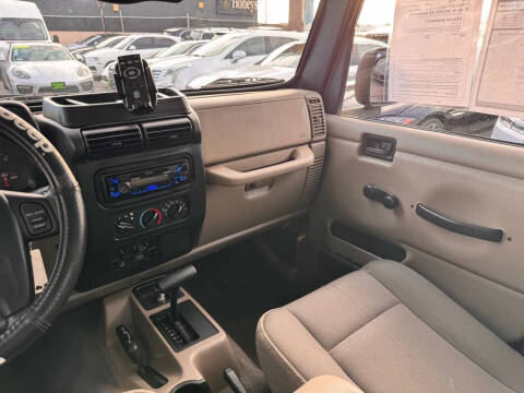 2003 Jeep Wrangler Sahara