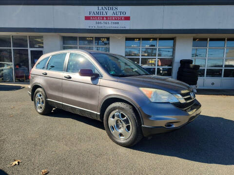 2011 Honda CR-V for sale at Landes Family Auto Sales in Attleboro MA