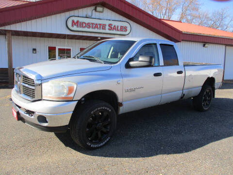 2006 Dodge Ram 2500 for sale at Midstate Sales in Foley MN