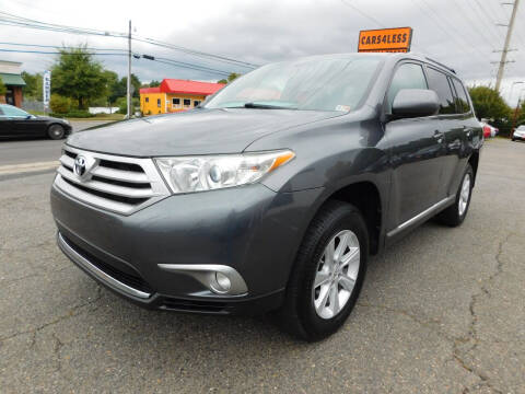 2011 Toyota Highlander for sale at Cars 4 Less in Manassas VA