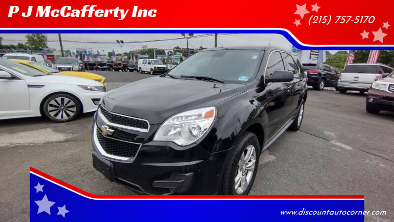 2015 Chevrolet Equinox for sale at P J McCafferty Inc in Langhorne PA