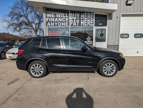 2014 BMW X3 for sale at STERLING MOTORS in Watertown SD