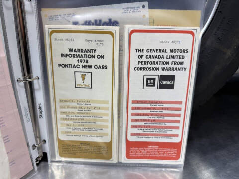 1978 Pontiac Trans Am