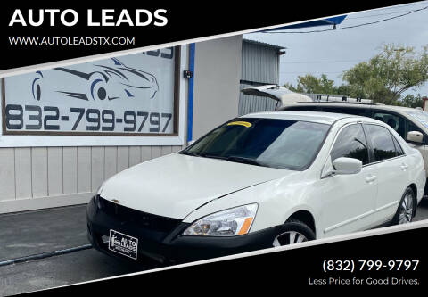2007 Honda Accord for sale at AUTO LEADS in Pasadena TX