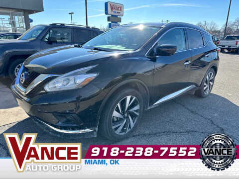 2017 Nissan Murano for sale at Vance Fleet Services in Guthrie OK