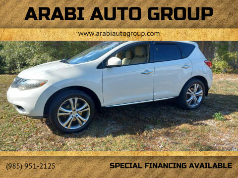 2011 Nissan Murano for sale at Arabi Auto Group in Lacombe LA