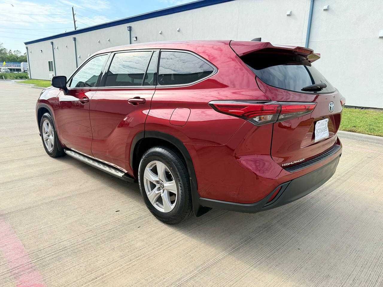 2022 Toyota Highlander Hybrid for sale at BLESSED MOTORS SALES in Houston, TX