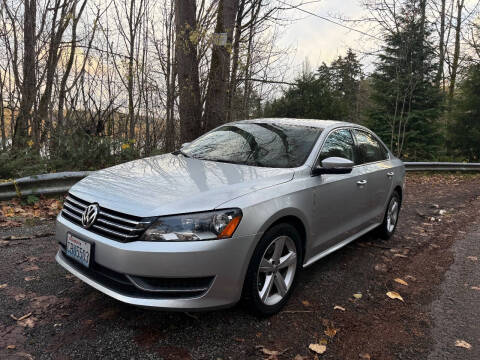 2013 Volkswagen Passat for sale at Maharaja Motors in Seattle WA