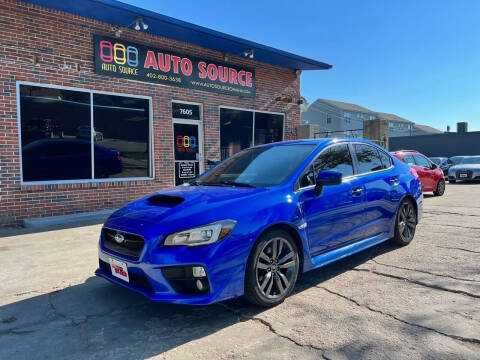 2017 Subaru WRX for sale at Auto Source in Ralston NE