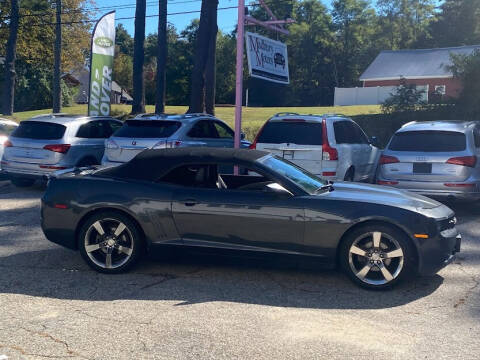 2012 Chevrolet Camaro for sale at Madbury Motors in Madbury NH