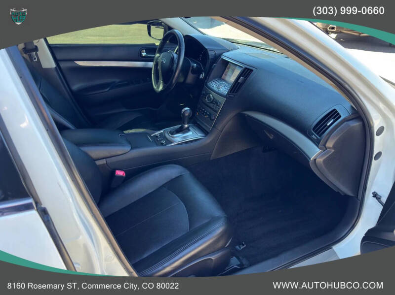 2013 Infiniti G37 Sedan x