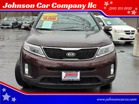 2014 Kia Sorento for sale at Johnson Car Company llc in Crown Point IN
