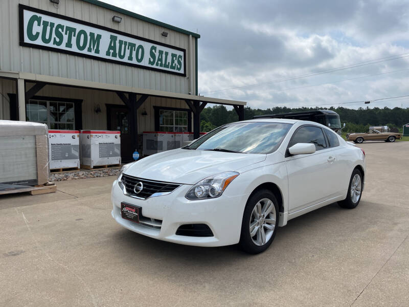 2012 Nissan Altima for sale at Custom Auto Sales - AUTOS in Longview TX