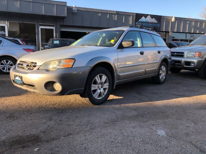 2005 Subaru Outback for sale at Rocky Mountain Motors LTD in Englewood CO