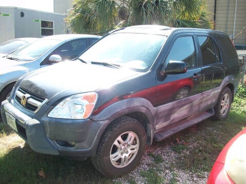 2002 Honda CR-V for sale at THOM'S MOTORS in Houston TX