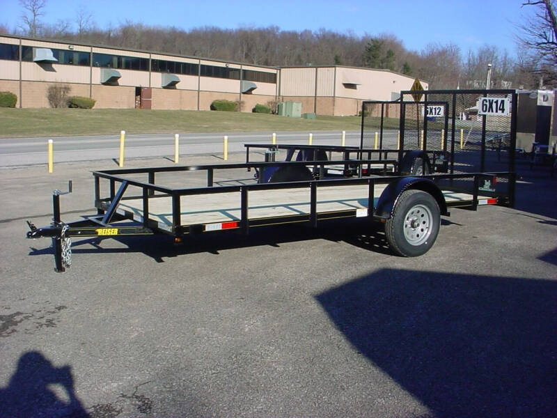 2025 Reiser Mfg. 77" x 14' Utility Trailer