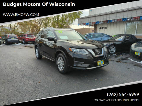 2017 Nissan Rogue for sale at Budget Motors of Wisconsin in Racine WI