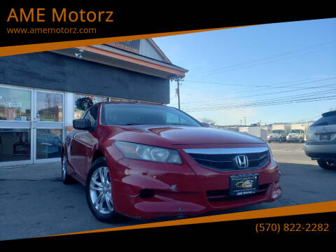 2012 Honda Accord for sale at AME Motorz in Wilkes Barre PA