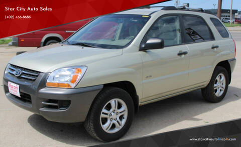 2007 Kia Sportage for sale at Star City Auto Sales in Lincoln NE