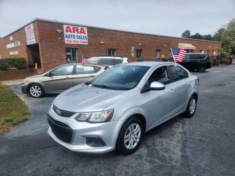 2017 Chevrolet Sonic for sale at ARA Auto Sales in Winston-Salem NC