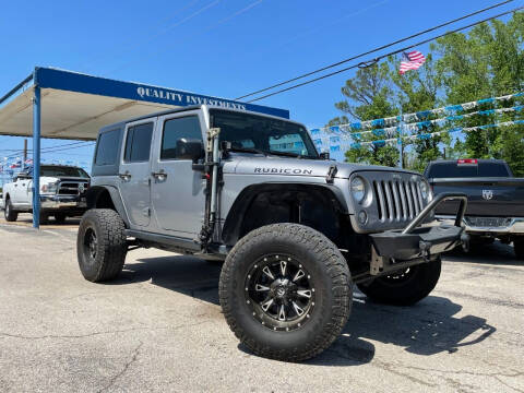 Jeep Wrangler Unlimited For Sale in Tyler, TX - Quality Investments