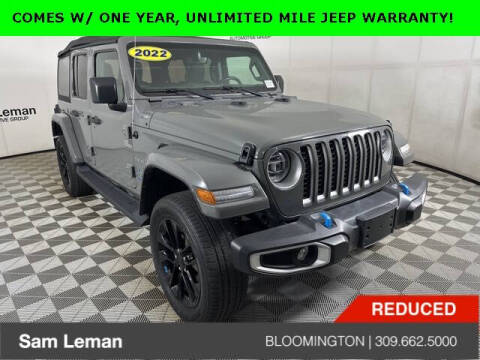 2022 Jeep Wrangler Unlimited for sale at Sam Leman CDJR Bloomington in Bloomington IL