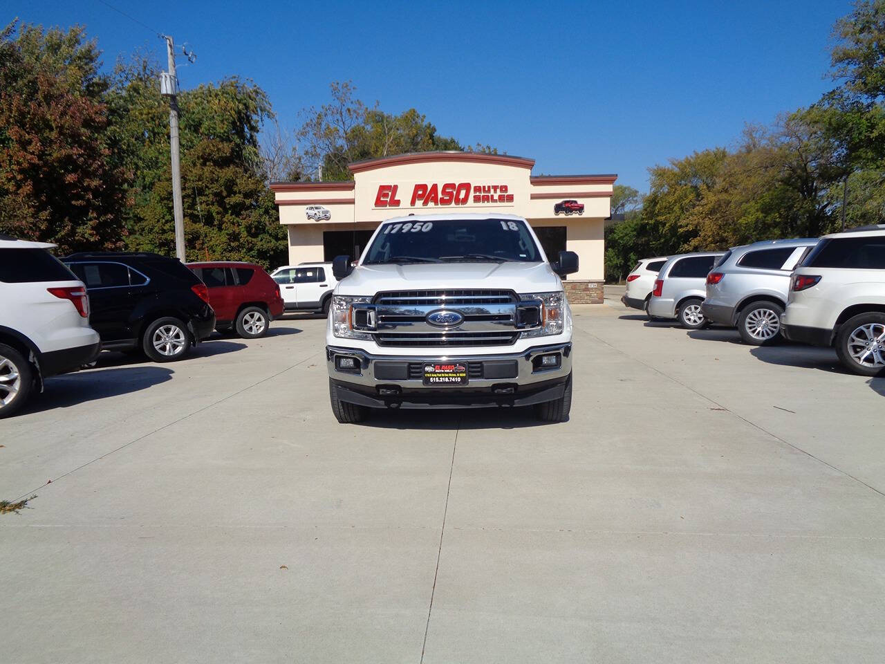 2018 Ford F-150 for sale at El Paso Auto Sale in Des Moines, IA