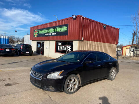 2014 Nissan Maxima for sale at Southwest Sports & Imports in Oklahoma City OK
