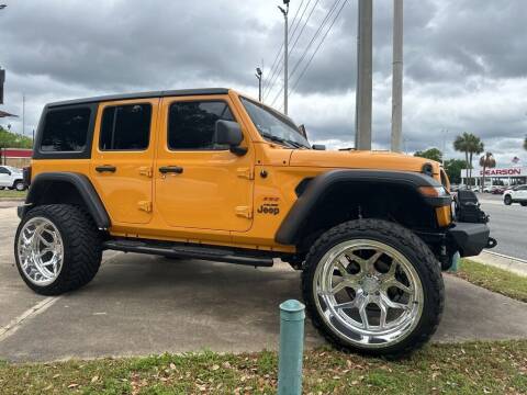 2020 Jeep Wrangler Unlimited for sale at CHRIS SPEARS' PRESTIGE AUTO SALES INC in Ocala FL