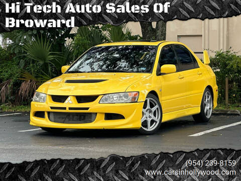 2003 Mitsubishi Lancer Evolution for sale at Hi Tech Auto Sales Of Broward in Hollywood FL