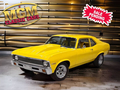 1972 Chevrolet Nova for sale at MGM CLASSIC CARS in Addison IL