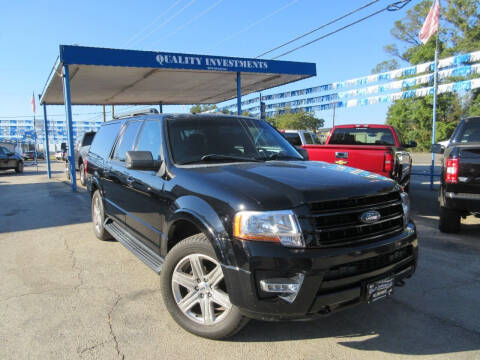 2017 Ford Expedition EL for sale at Quality Investments in Tyler TX