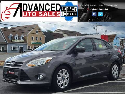 2012 Ford Focus for sale at Advanced Auto Sales in Dracut MA
