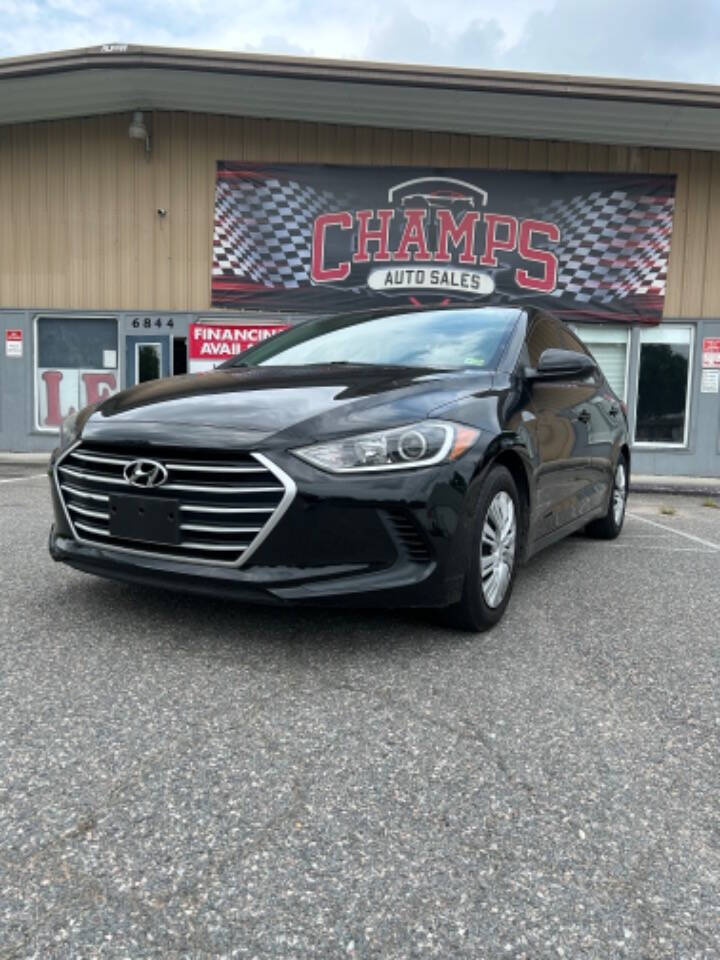 2018 Hyundai ELANTRA for sale at Champs Auto Sales in Petersburg, VA