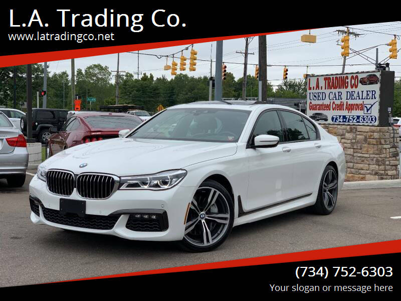 2019 BMW 7 Series for sale at L.A. Trading Co. Detroit - L.A. Trading Co. Woodhaven in Woodhaven MI
