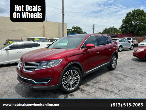 2016 Lincoln MKX for sale at Hot Deals On Wheels in Tampa FL