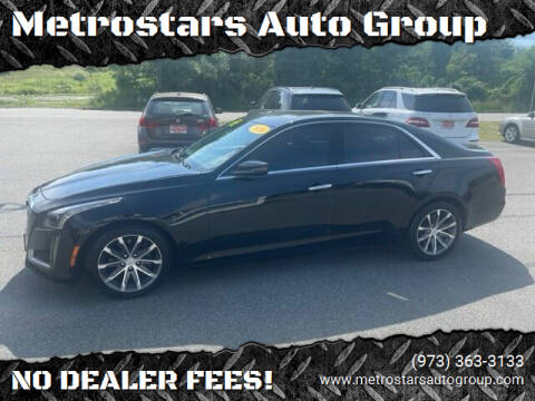 2016 Cadillac CTS for sale at Metrostars Auto Group in Hamburg NJ
