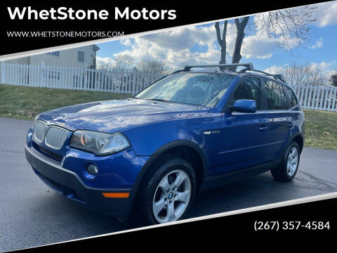 2007 BMW X3 for sale at WhetStone Motors in Bensalem PA