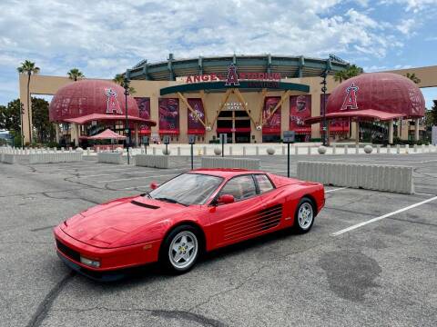 1990 Ferrari Testarossa for sale at Gallery Junction in Orange CA