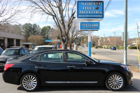 2014 Hyundai Equus for sale at NORTH HILLS MOTORS in Raleigh NC