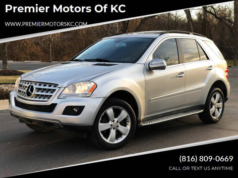 2010 Mercedes-Benz M-Class for sale at Premier Motors of KC in Kansas City MO