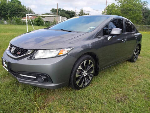 2013 Honda Civic for sale at LA PULGA DE AUTOS in Dallas TX