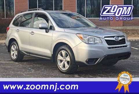 2015 Subaru Forester for sale at Zoom Auto Group in Parsippany NJ
