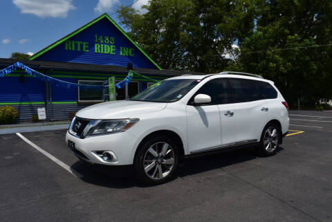 2014 Nissan Pathfinder for sale at RITE RIDE INC. - Rite Ride Inc 2 in Shelbyville TN