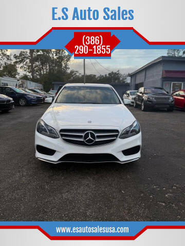 2015 Mercedes-Benz E-Class for sale at E.S Auto Sales in Port Orange FL