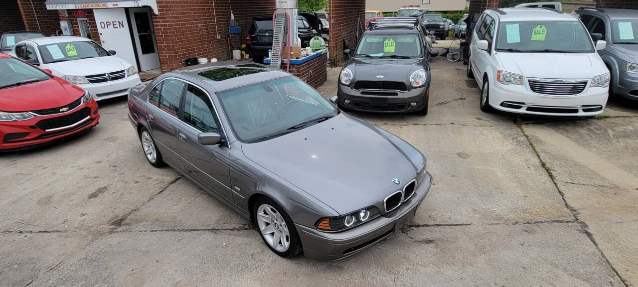 2003 BMW 5 Series for sale at A1 Classic Motor Inc in Fuquay Varina, NC