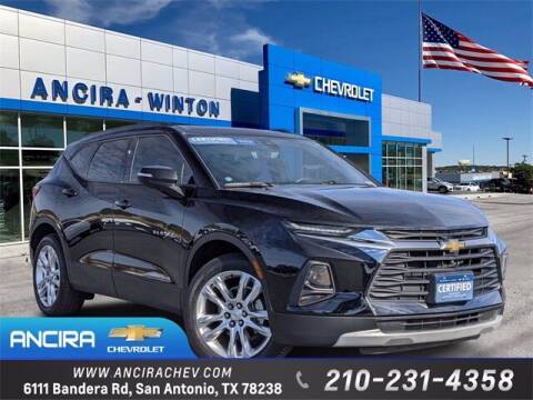 2019 Chevrolet Blazer for sale at ANCIRA-WINTON CHEVROLET in San Antonio TX