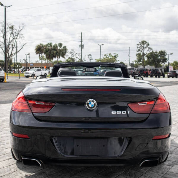 2012 BMW 6 Series 650i