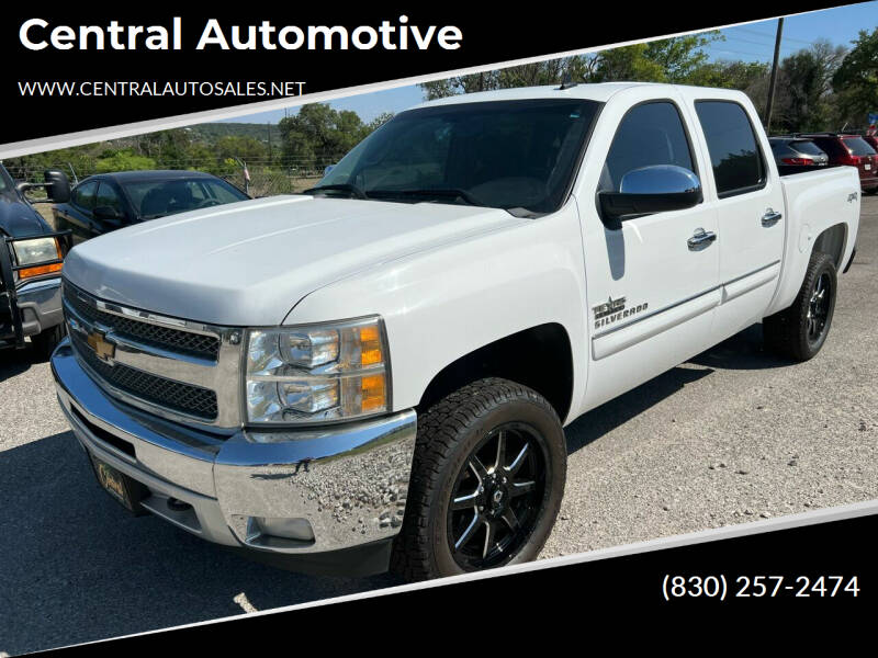 2013 Chevrolet Silverado 1500 for sale at Central Automotive in Kerrville TX